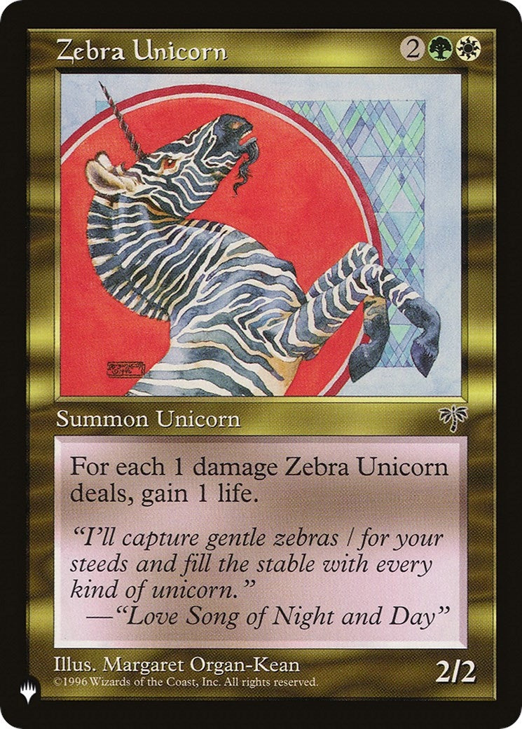 Image for Zebra Unicorn - Magic: The Gathering