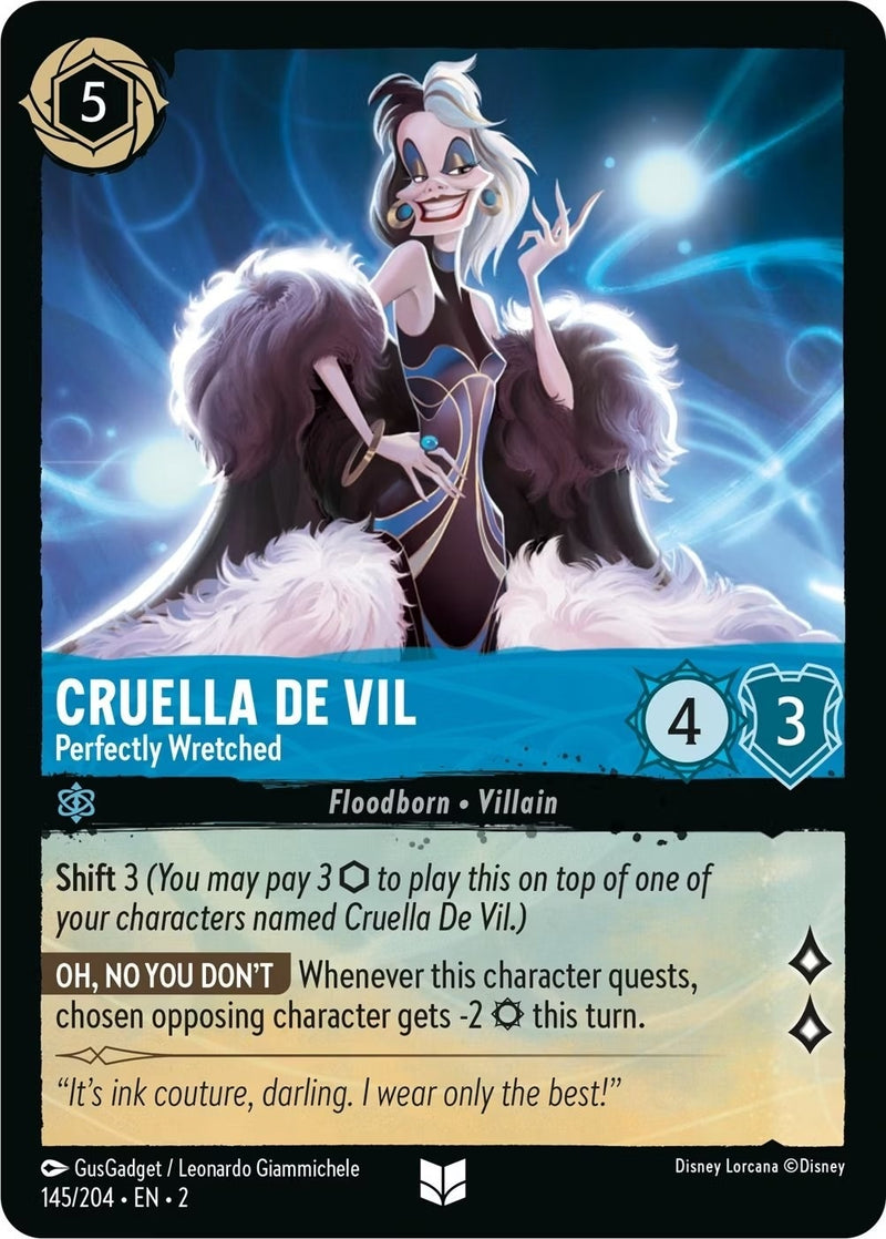 Cruella De Vil - Perfectly Wretched (145/204) (Rise of the Floodborn)