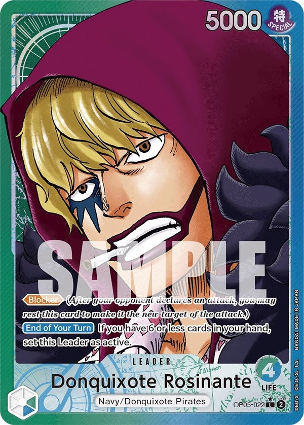 Donquixote Rosinante (022) (Alternate Art) (OP05-022) (Awakening of the New Era)