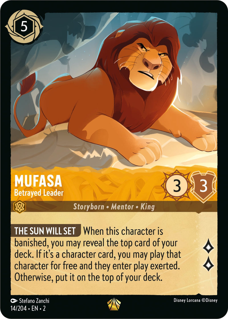 Mufasa - Betrayed Leader (14/204) (Rise of the Floodborn)