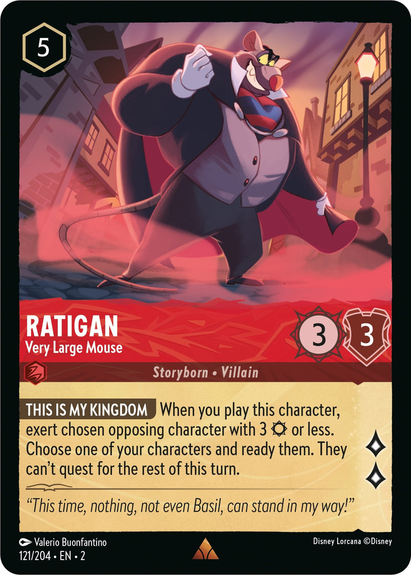 Ratigan - Very Large Mouse (121/204) (Rise of the Floodborn)