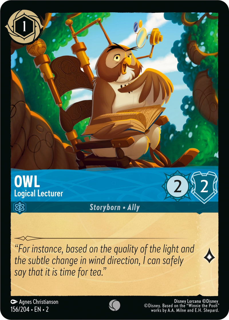 Owl - Logical Lecturer (156/204) (Rise of the Floodborn)