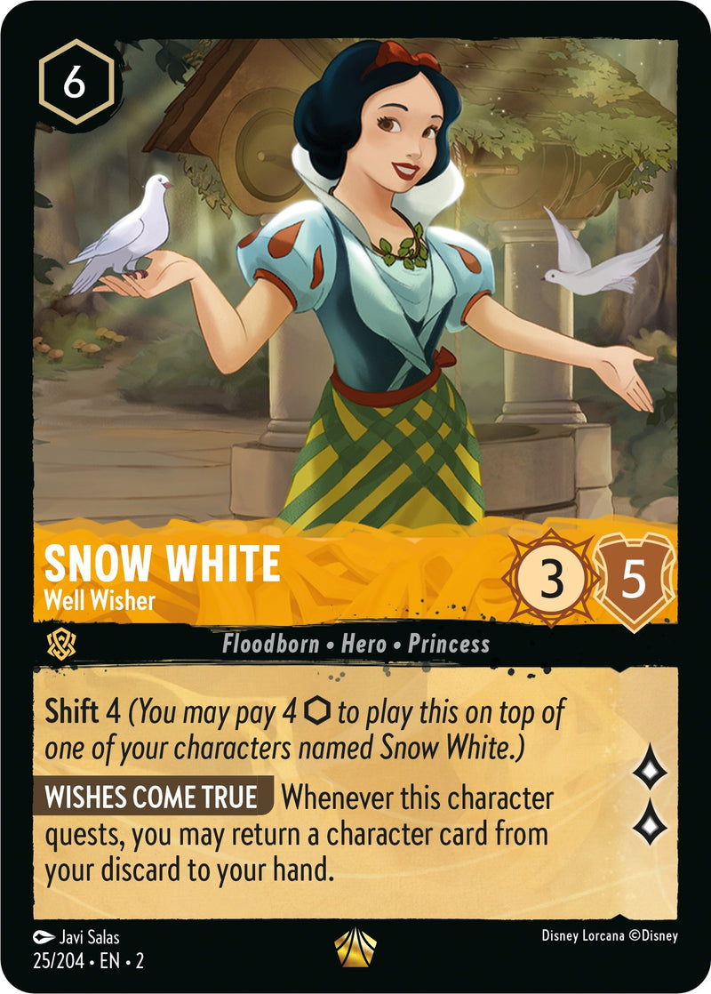 Snow White - Well Wisher (25/204) (Rise of the Floodborn)