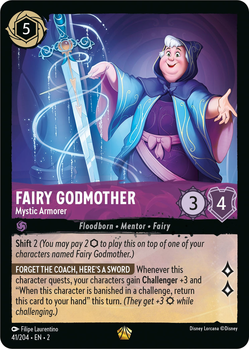 Fairy Godmother - Mystic Armorer (41/204) (Rise of the Floodborn)