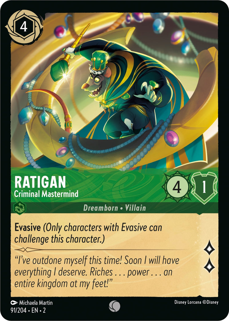 Ratigan - Criminal Mastermind (91/204) (Rise of the Floodborn)