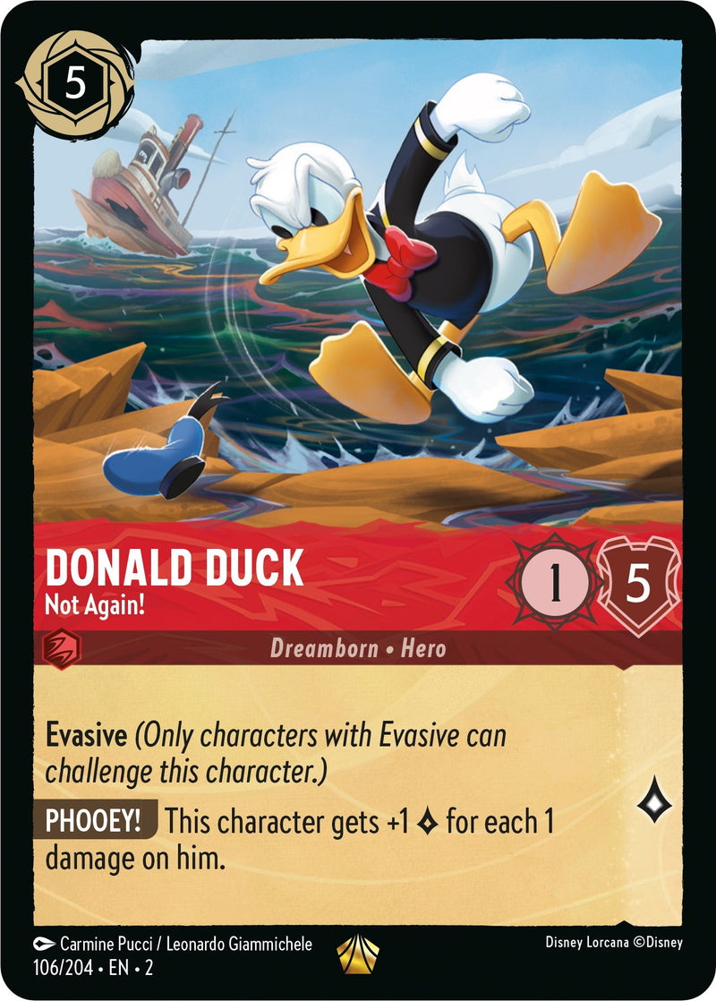 Donald Duck - Not Again! (106/204) (Rise of the Floodborn)