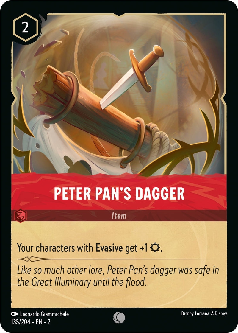 Peter Pan's Dagger (135/204) (Rise of the Floodborn)