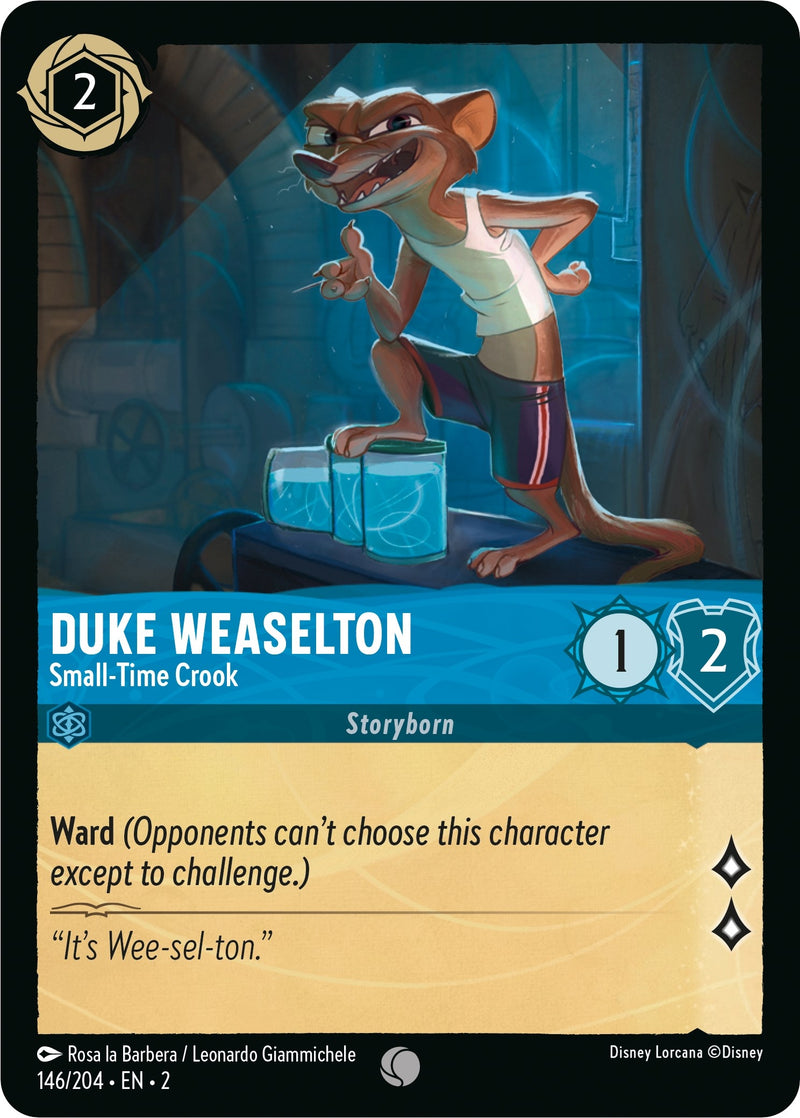 Duke Weaselton - Small-Time Crook (146/204) (Rise of the Floodborn)