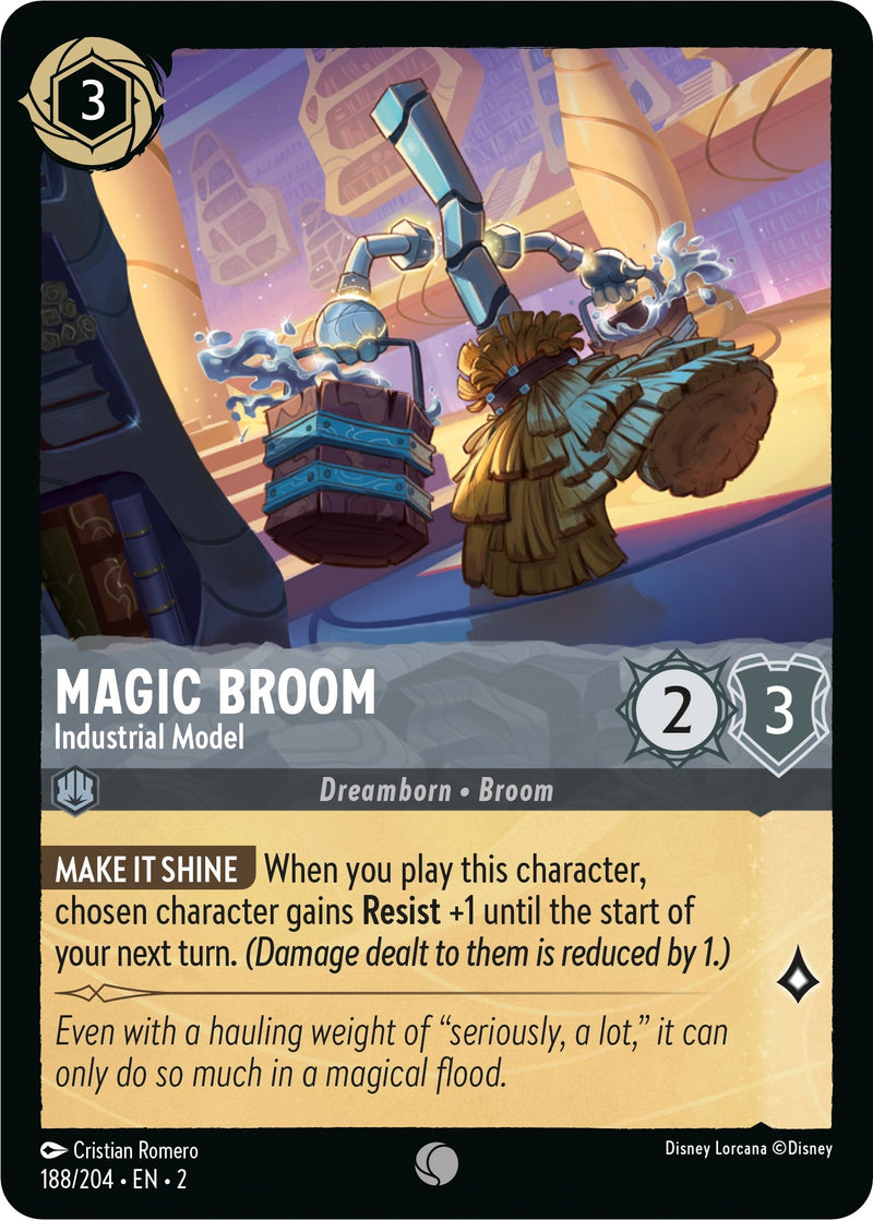 Magic Broom - Industrial Model (188/204) (Rise of the Floodborn)