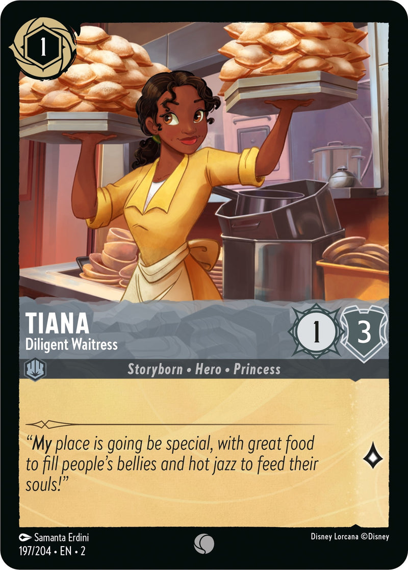 Tiana - Diligent Waitress (197/204) (Rise of the Floodborn)