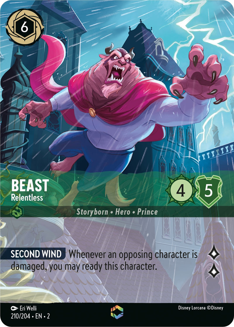 Beast - Relentless (Enchanted) (210/204) (Rise of the Floodborn)