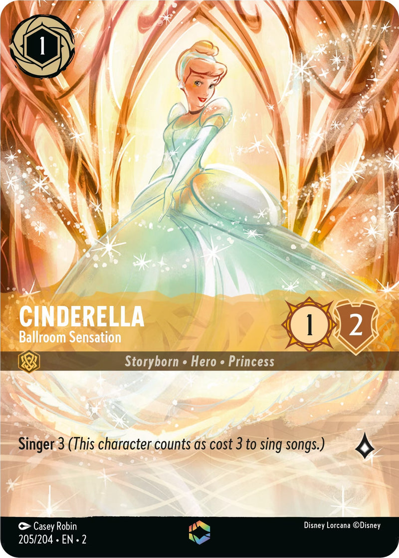Cinderella - Ballroom Sensation (Enchanted) (205/204) (Rise of the Floodborn)