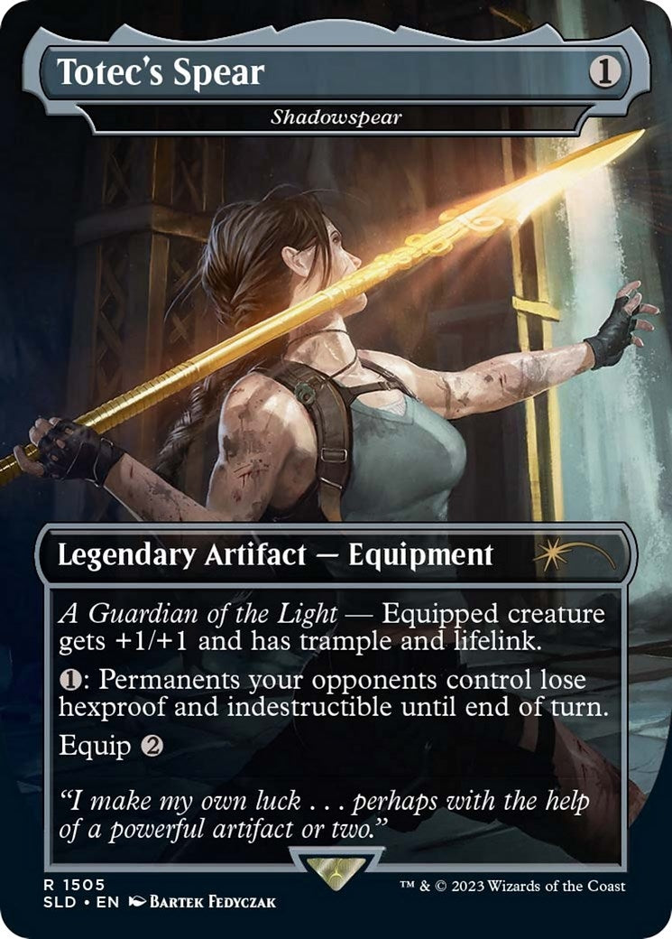 Image for Totec's Spear - Shadowspear (1505) - Magic: The Gathering