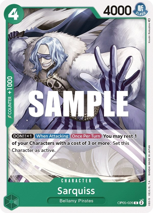 Image for Sarquiss (OP05-026) (Awakening of the New Era) - One Piece Card Game