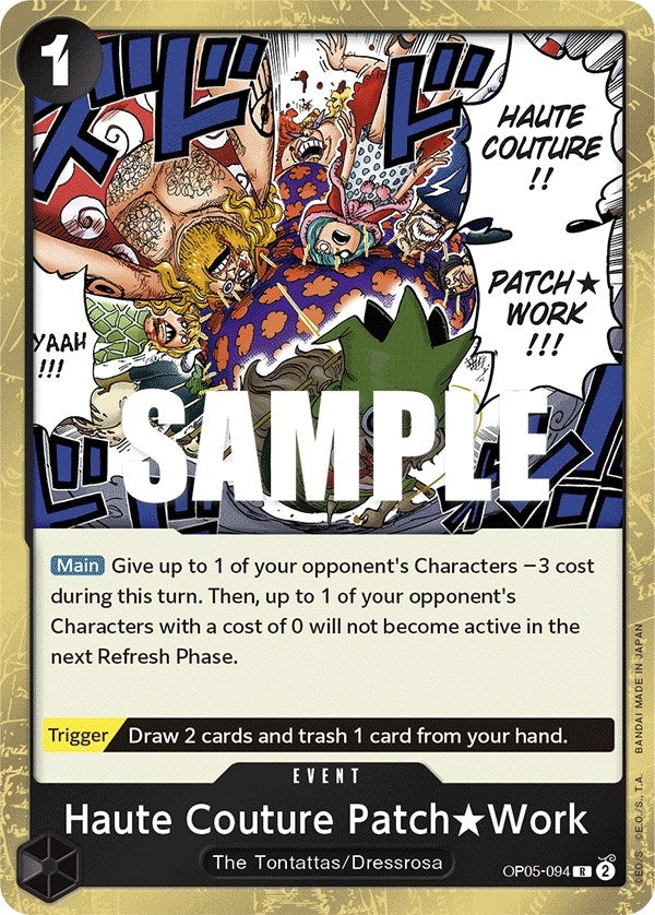 Image for Haute Couture Patch Work (OP05-094) (Awakening of the New Era) - One Piece Card Game