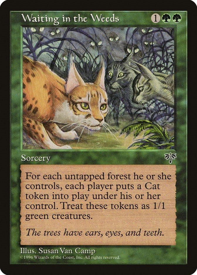 Image for Waiting in the Weeds - Magic: The Gathering