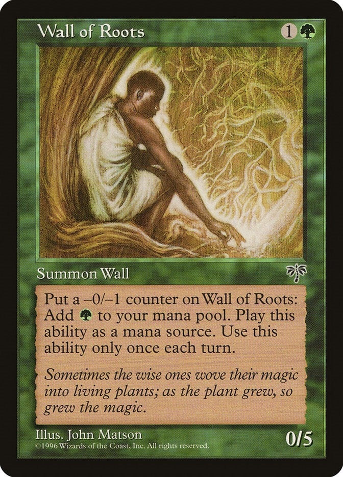 Image for Wall of Roots - Magic: The Gathering