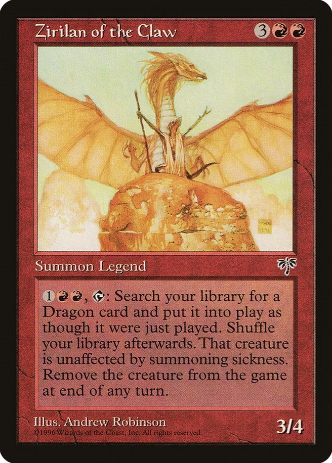 Image for Zirilan of the Claw - Magic: The Gathering