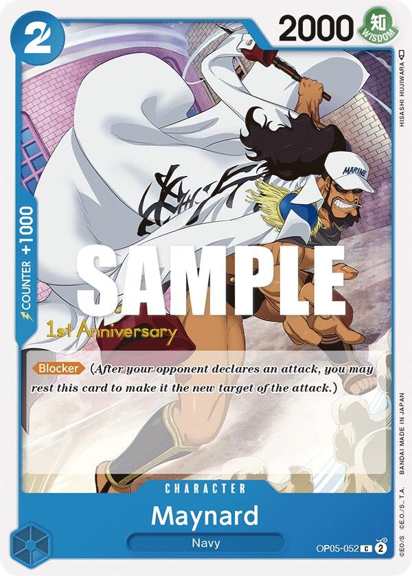 Image for Maynard (OP05-052) (Awakening of the New Era: 1st Anniversary Tournament Cards) - One Piece Card Game