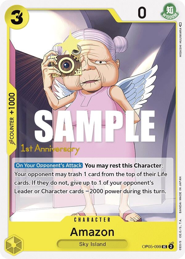 Amazon (OP05-099) (Awakening of the New Era: 1st Anniversary Tournament Cards)
