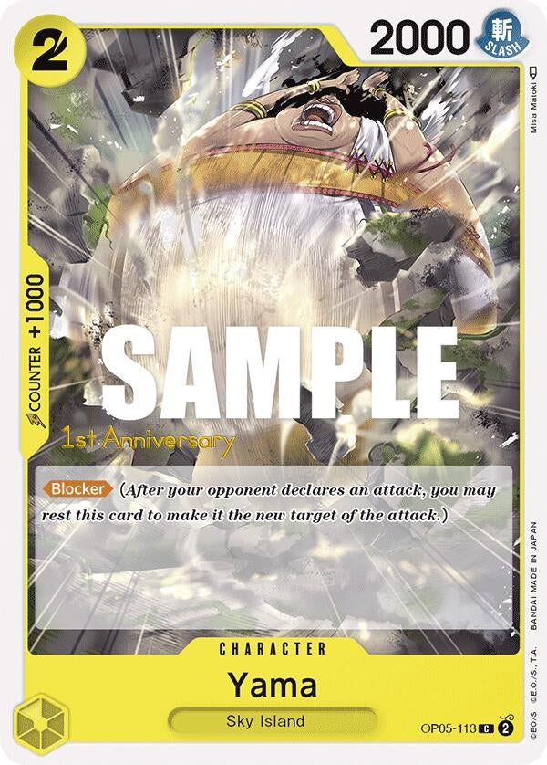 Yama (OP05-113) (Awakening of the New Era: 1st Anniversary Tournament Cards)