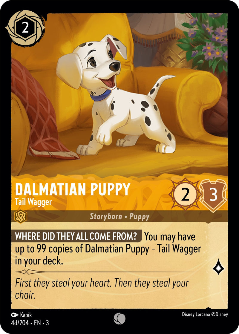 Dalmatian Puppy - Tail Wagger (4d/204) (4d/204) (Into the Inklands)