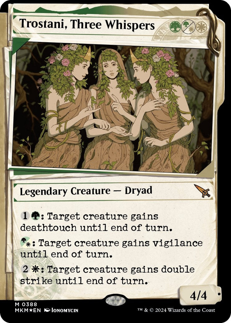 Image for Trostani, Three Whispers (Showcase) (Invisible Ink) (388) - Magic: The Gathering