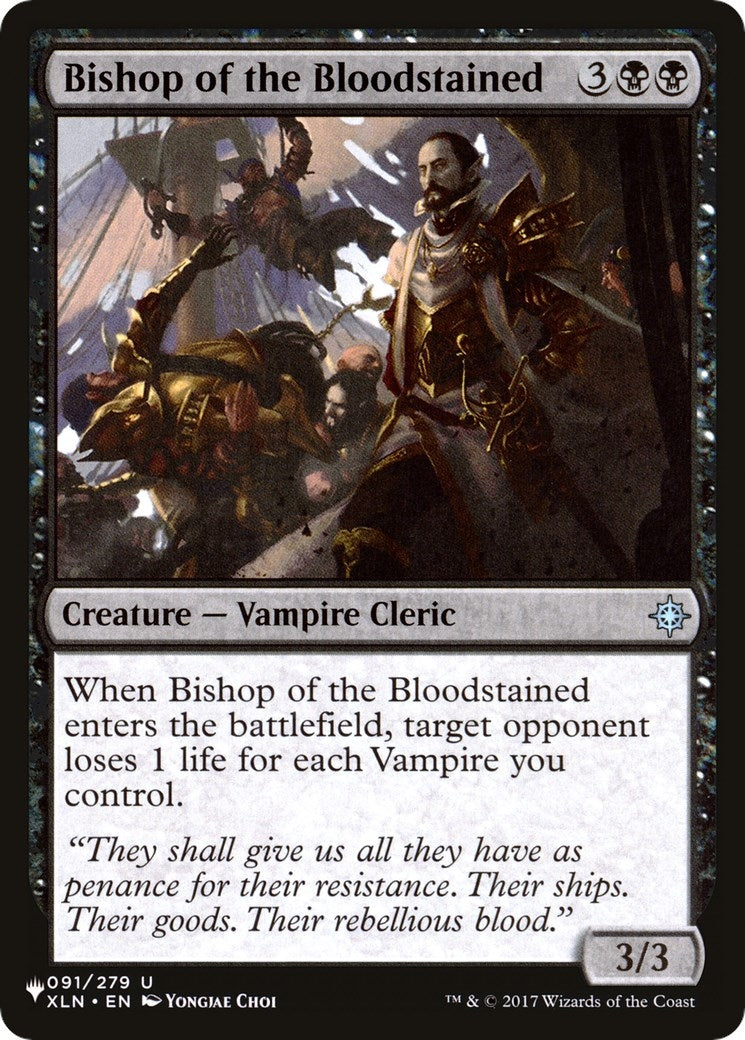 Bishop of the Bloodstained (091/279) (The List Reprints)