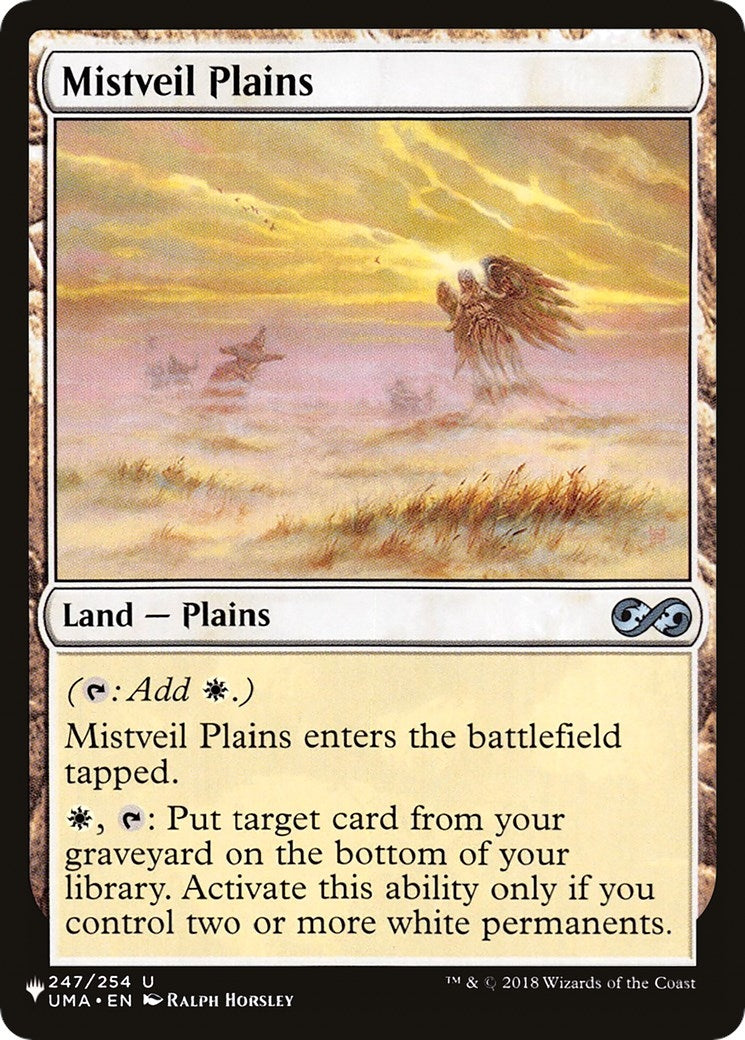 Mistveil Plains (247/254) (The List Reprints)