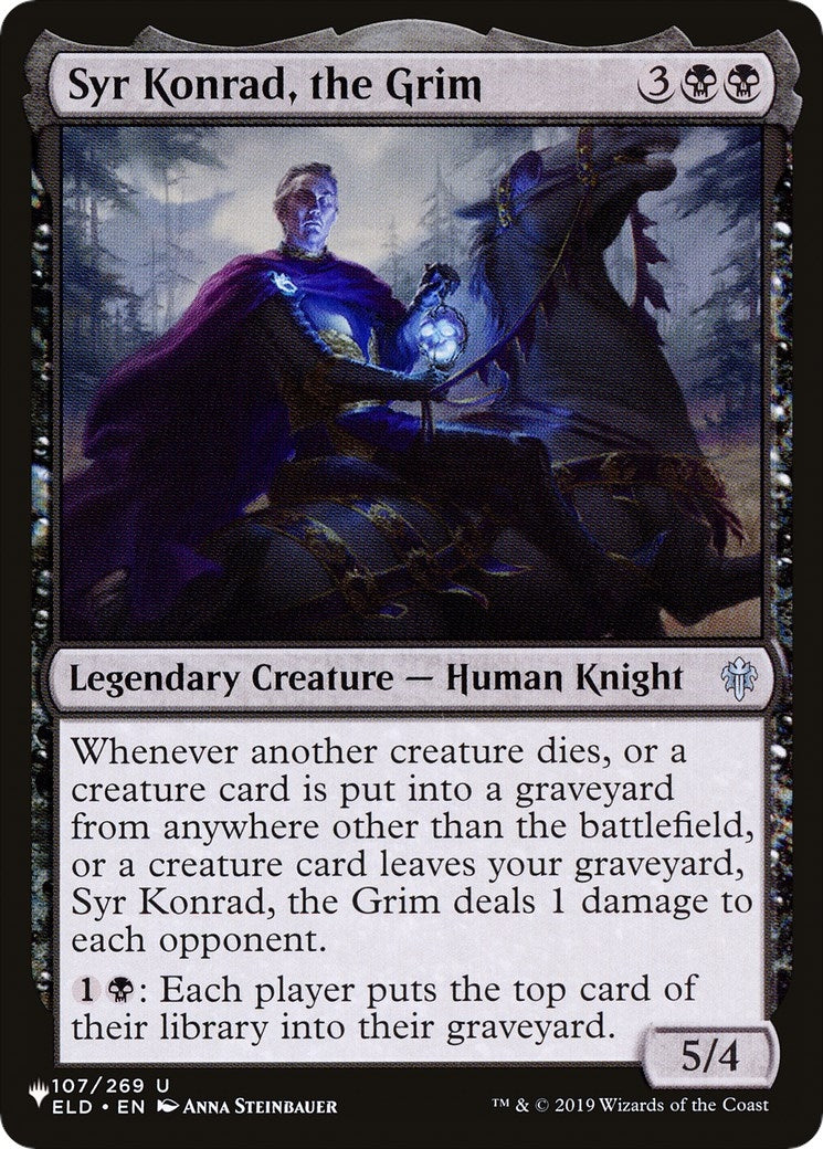 Syr Konrad, the Grim (107/269) (The List Reprints)