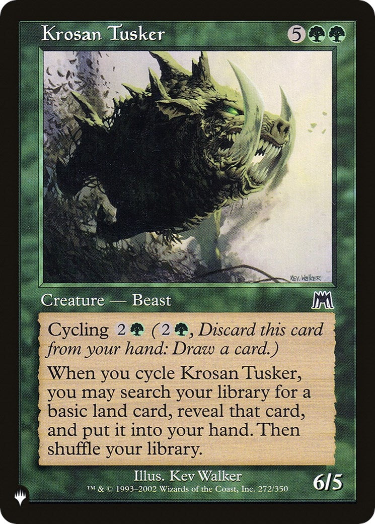 Krosan Tusker (ONS) (272/350) (The List Reprints)
