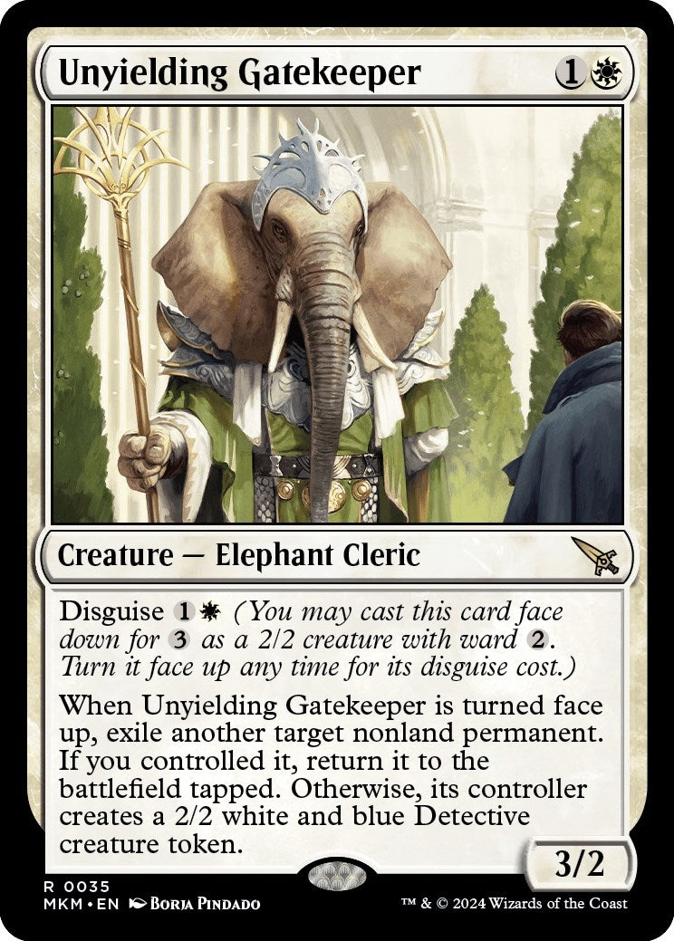 Image for Unyielding Gatekeeper (35) - Magic: The Gathering