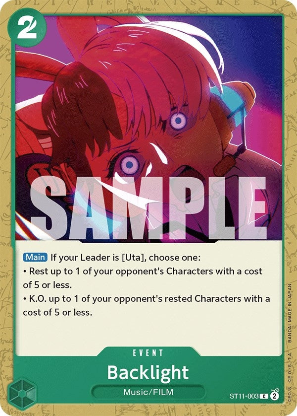 Backlight (ST11-003) (Starter Deck 11: Uta)