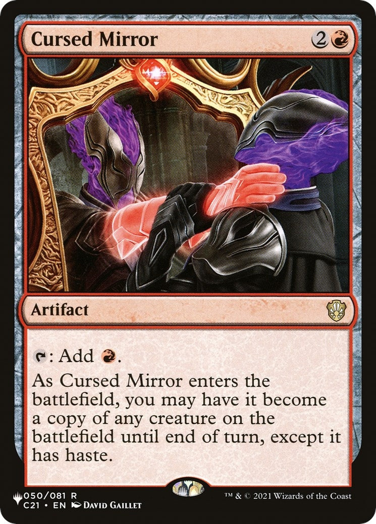 Cursed Mirror (050/081) (The List Reprints)