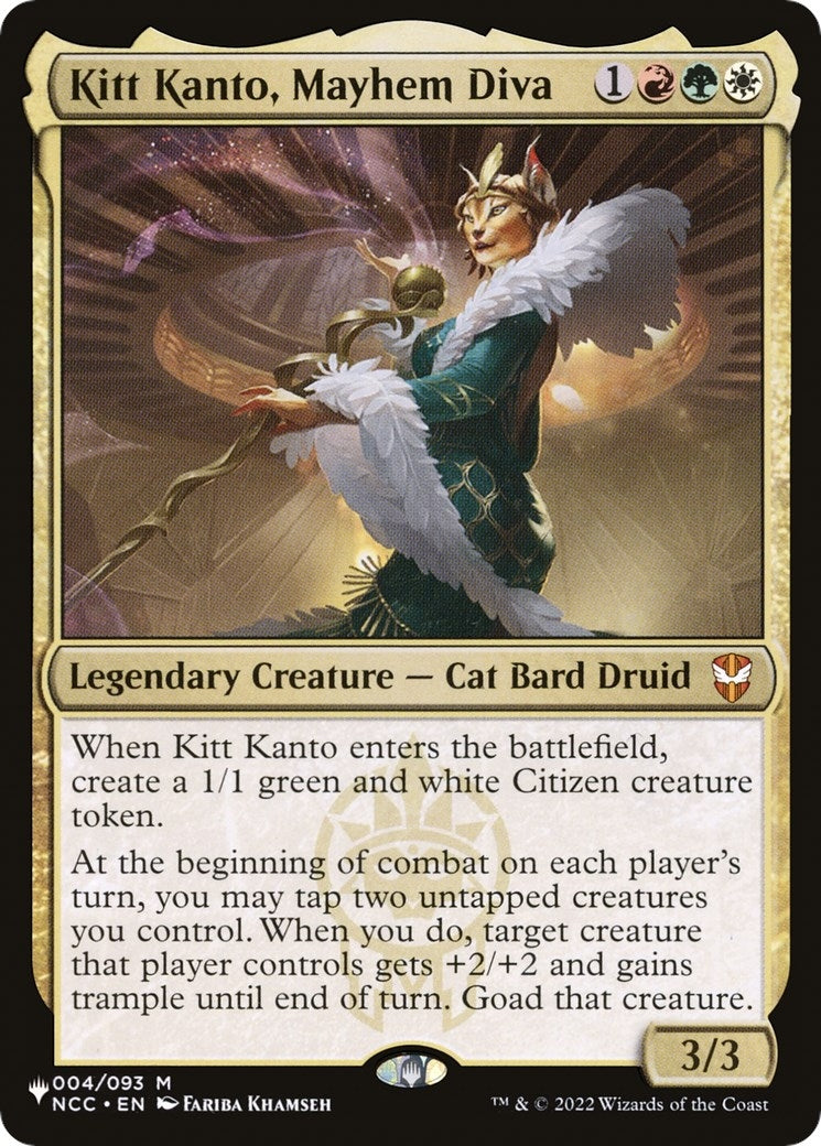 Kitt Kanto, Mayhem Diva (004/093) (The List Reprints)