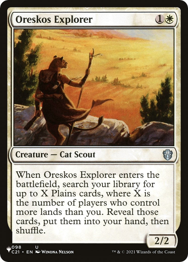 Oreskos Explorer (098/081) (The List Reprints)