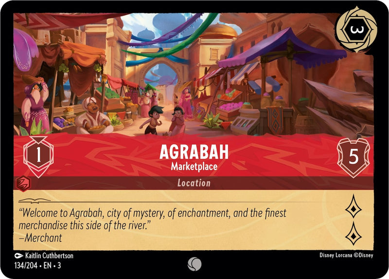 Agrabah - Marketplace (134/204) (Into the Inklands)