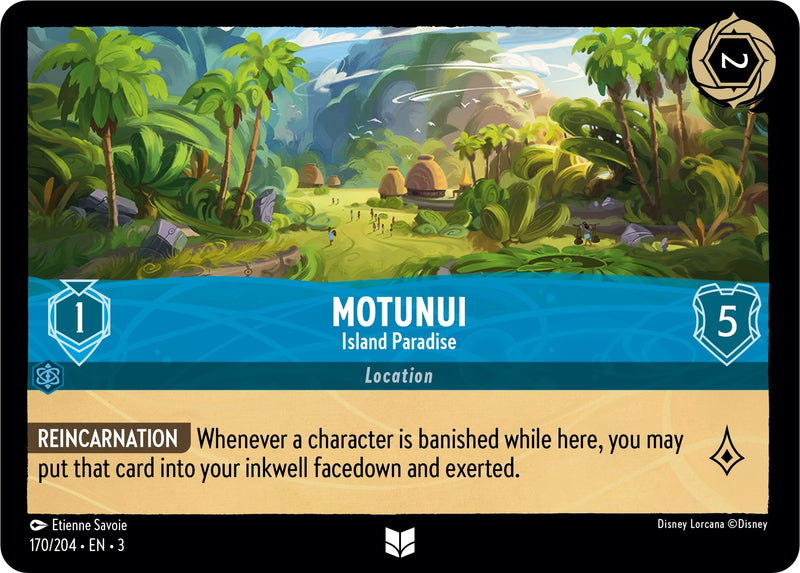 Motunui - Island Paradise (170/204) (Into the Inklands)