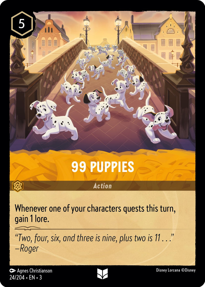 99 Puppies (24/204) (Into the Inklands)