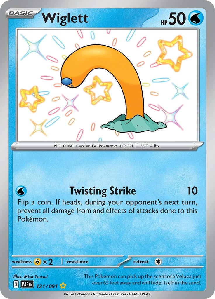 Wiglett (121/091) (SV: Paldean Fates)