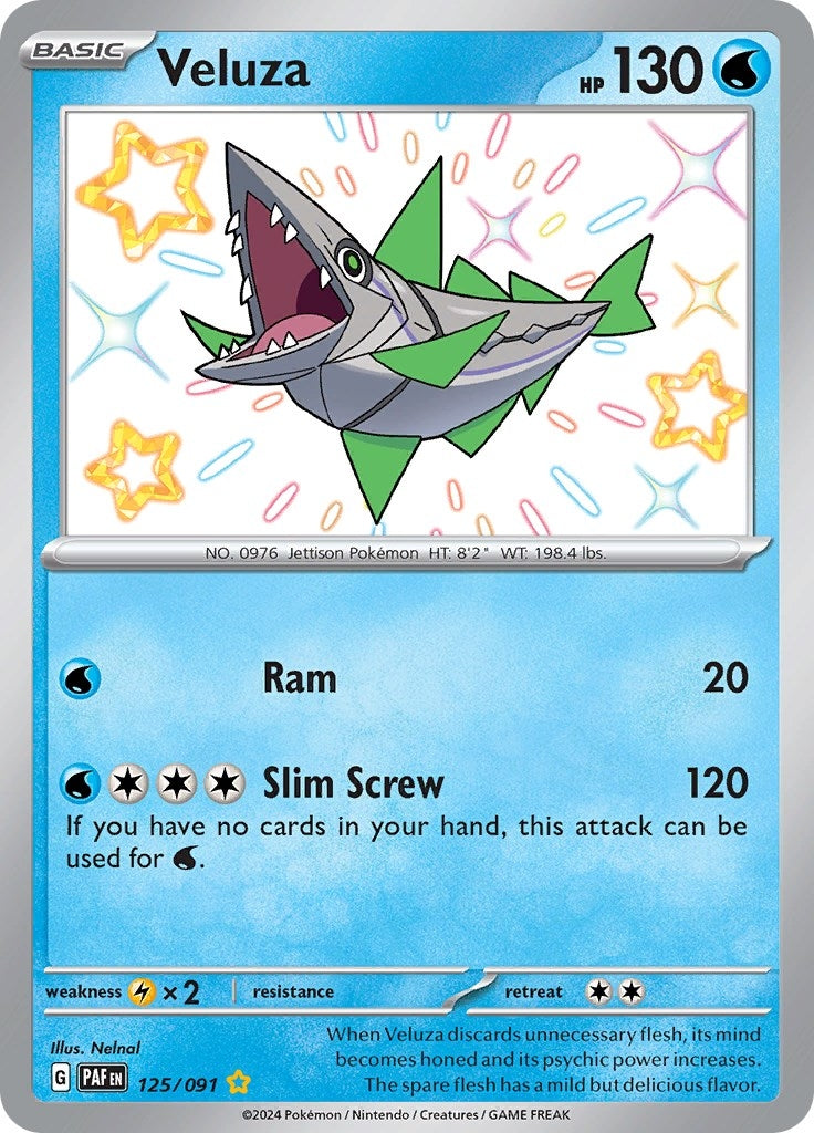 Veluza (125/091) (SV: Paldean Fates)