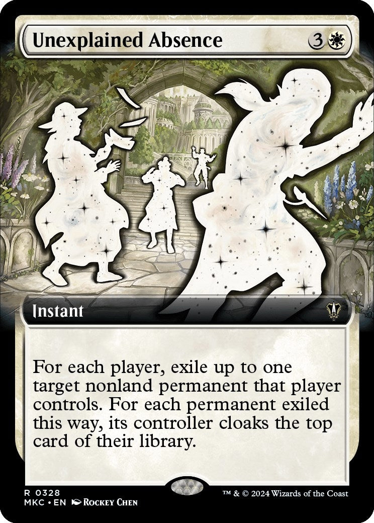 Unexplained Absence (Extended Art) (328)