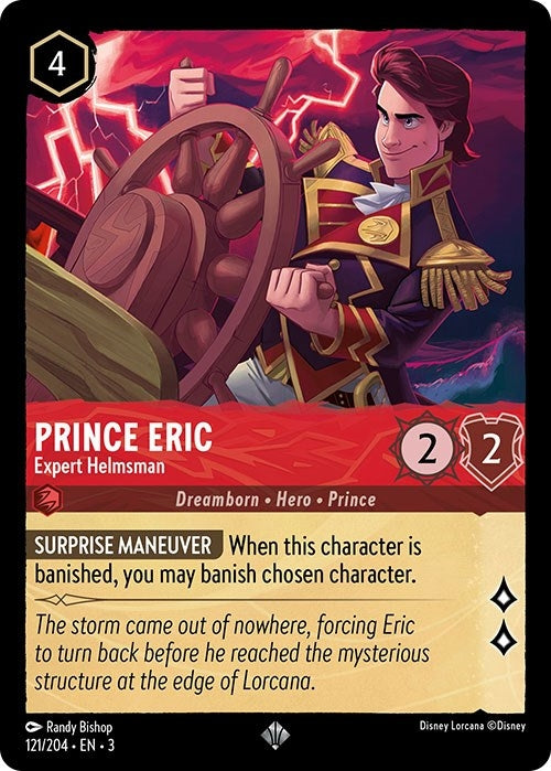 Prince Eric - Expert Helmsman (121/204) (Into the Inklands)
