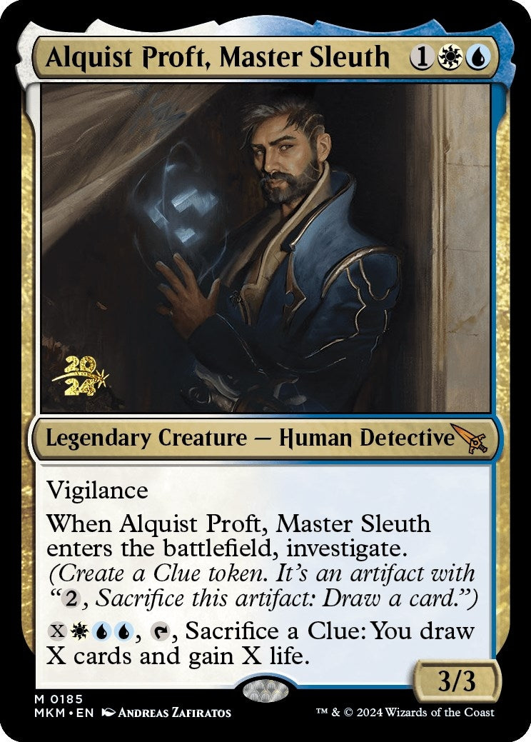 Alquist Proft, Master Sleuth (185) (Prerelease Cards)