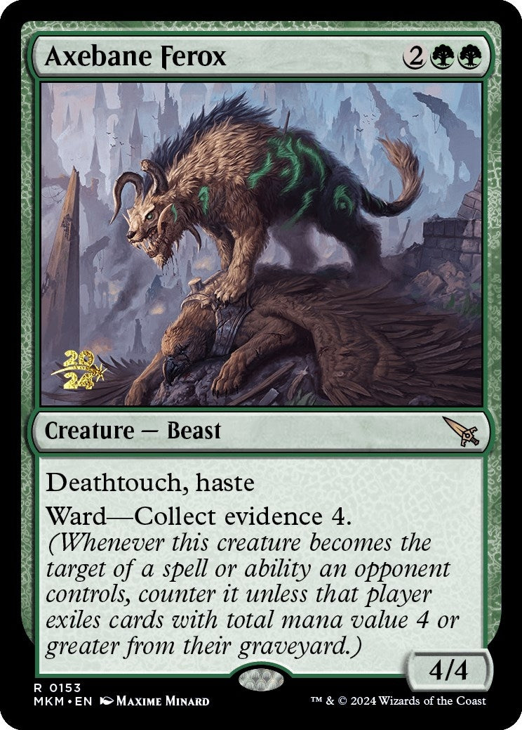 Axebane Ferox (153) (Prerelease Cards)