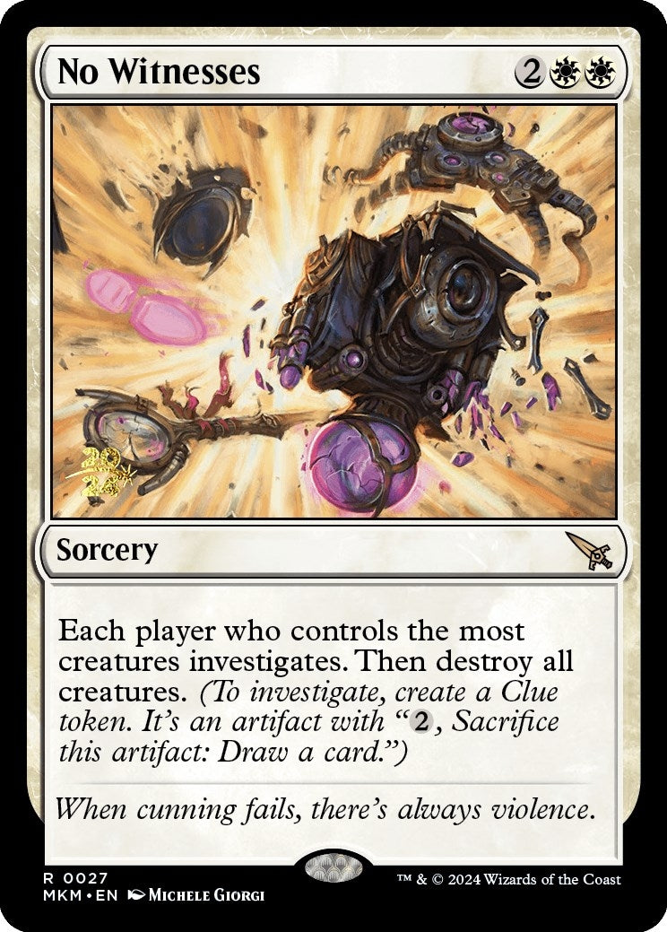 No Witnesses (27) (Prerelease Cards)