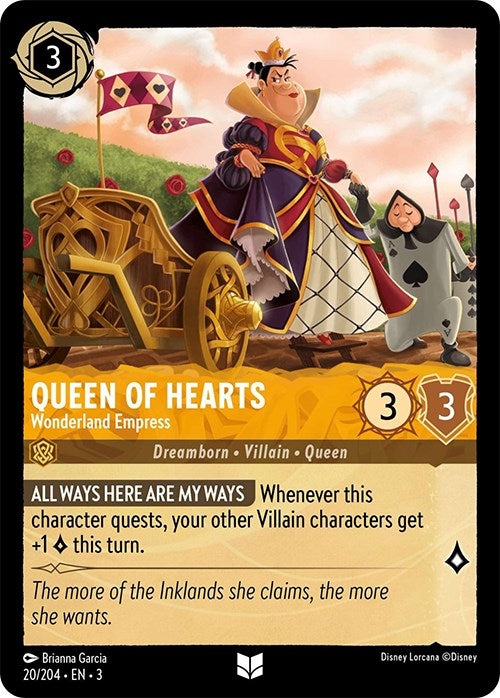 Queen of Hearts - Wonderland Empress (20/204) (Into the Inklands)