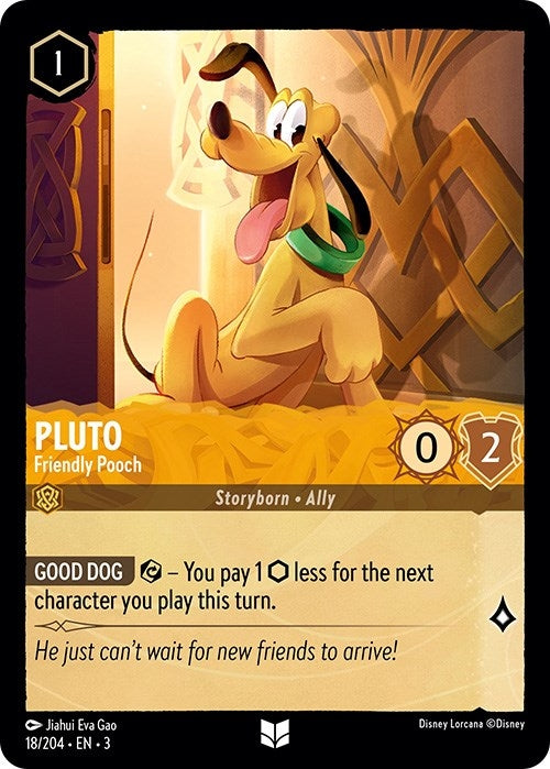 Pluto - Friendly Pooch (18/204) (Into the Inklands)