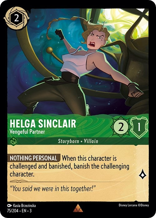 Helga Sinclair - Vengeful Partner (75/204) (Into the Inklands)