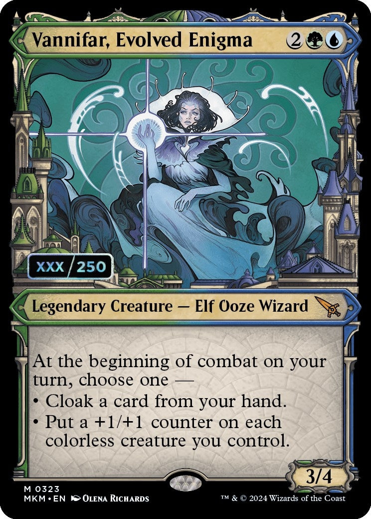 Image for Vannifar, Evolved Enigma (Serial Numbered) (323) - Magic: The Gathering